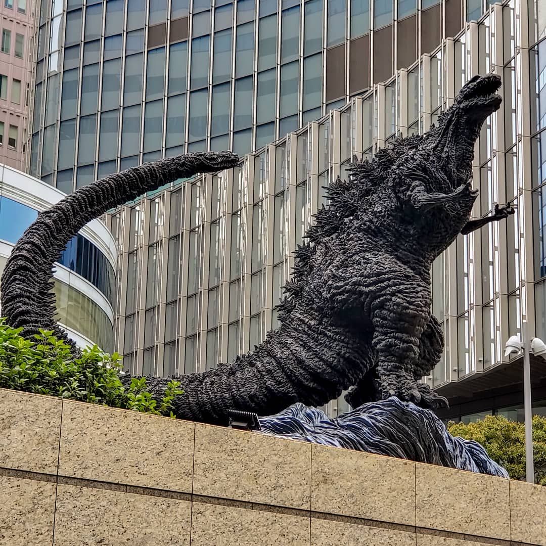 Godzilla-Statue-Hibiya-Square-Tokyo